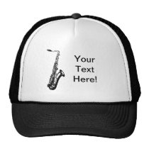 Saxofón personalizado gorras