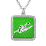 Saxofón verde joyeria