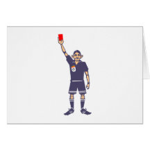 Schiedsrichter rote Karte referee red card