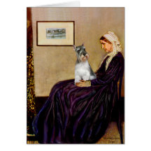Schnauzer 11N - Madre de las marmotas Felicitación