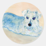 Schnauzer Andy Pegatinas