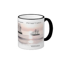 Schooner 1839 de Topsail Taza De Café