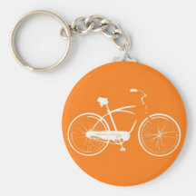 Schwinn en naranja llavero personalizado