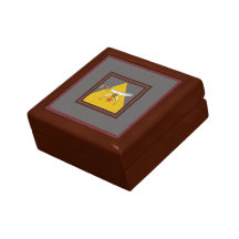 Scimitar, garras y pirámide de Shriners Cajas De Regalo