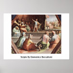 Scipio de Domingo Beccafumi Impresiones