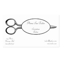 Scissor la tarjeta de visita
