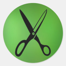 Scissors al pegatina