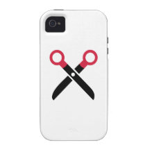 Scissors el icono iPhone 4/4S fundas