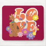 Scooby Doo "amor " alfombrillas de raton 