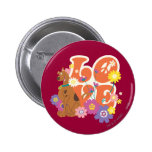 Scooby Doo "amor " botones