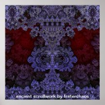 scrollwork antiguo por fraterchaos posters