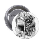 Scrooge en su escritorio pins