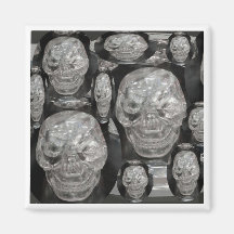 Scull Guru del amo del cráneo de BNW Imán De Frigorífico