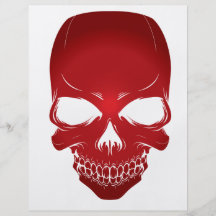 Scull rojo tarjeton