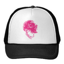 scull rosado gorro