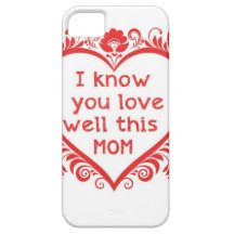 Sé amor de u este mam iPhone 5 Case-Mate protector