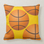 se divierte la almohada de tiro del baloncesto almohadas