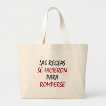 SE Hicieron Para Romperse de Las Reglas Bolsas