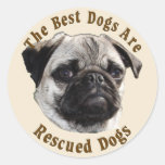 Se rescatan los mejores perros (el barro amasado) etiquetas  