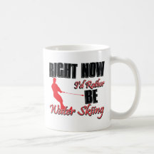 Sea bastante esquí acuático taza de café