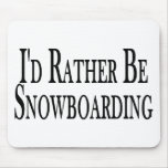 Sea bastante snowboard alfombrilla de raton