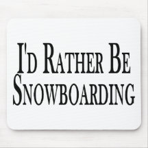 Sea bastante snowboard alfombrilla de raton