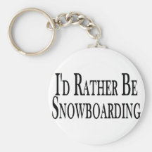 Sea bastante snowboard llavero personalizado