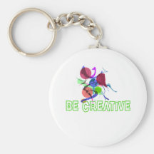 Sea creativo llaveros