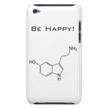 ¡Sea feliz! Serotonina iPod Touch Cárcasas