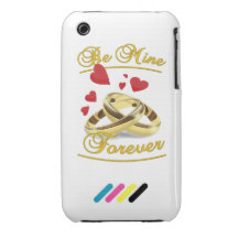 Sea los míos para nunca Case-Mate iPhone 3 fundas