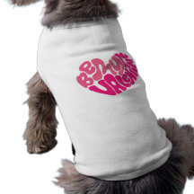 Sea mi camisa del perrito de la tarjeta del día de camiseta de perrito