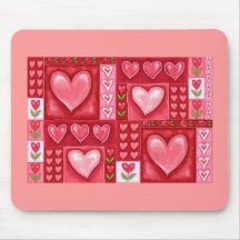 Sea mi tarjeta del día de San Valentín Alfombrillas De Ratones