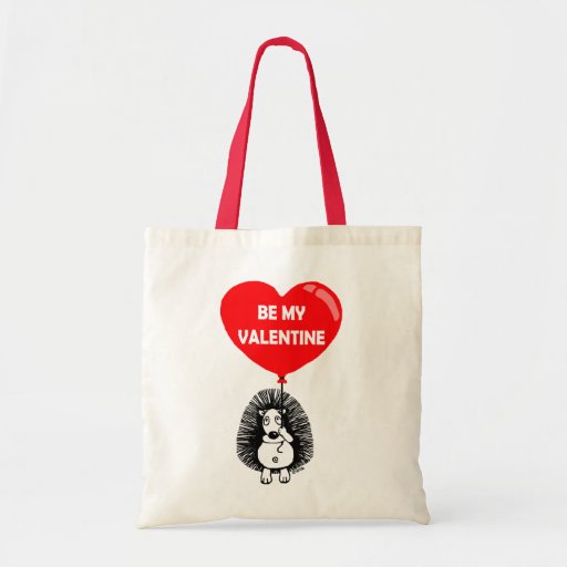 Sea mi tarjeta del día de San Valentín Bolsa De Mano