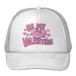 SEA MI TARJETA DEL DÍA DE SAN VALENTÍN (el rosa) Gorro De Camionero