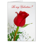 ¿Sea mi tarjeta del día de San Valentín? - Rosa ro