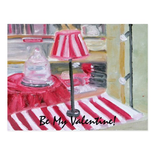 ¡Sea mi tarjeta del día de San Valentín! Tarjeta Postal