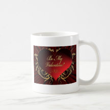 Sea mi tarjeta del día de San Valentín Taza
