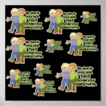 Sea Niza a sus niños Poster