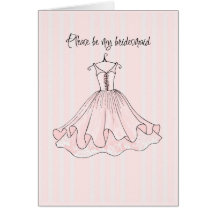 sea por favor mi dama de honor tarjetas