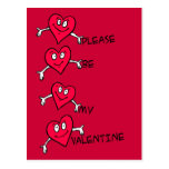 Sea por favor mi tarjeta del día de San Valentín -