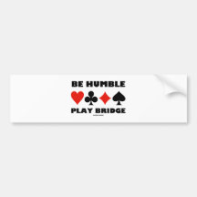 Sea puente humilde del juego (cuatro juegos de la  etiqueta de parachoque
