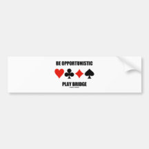 Sea puente oportunista del juego (cuatro juegos de etiqueta de parachoque