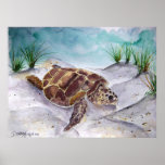 sea_turtle_painting_2 poster