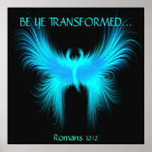 SEA YE TRANSFORMADO… Carteles religiosos Poster