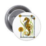 Seahorse de Steampunk Pin