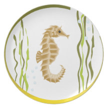 Seahorse Platos Para Fiestas