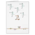 SEAHORSES Boynton Tarjeton