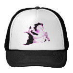Seahorses rosados de la perla gorras de camionero