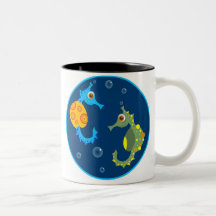 Seahorses Taza
