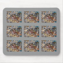 seashells tapete de raton